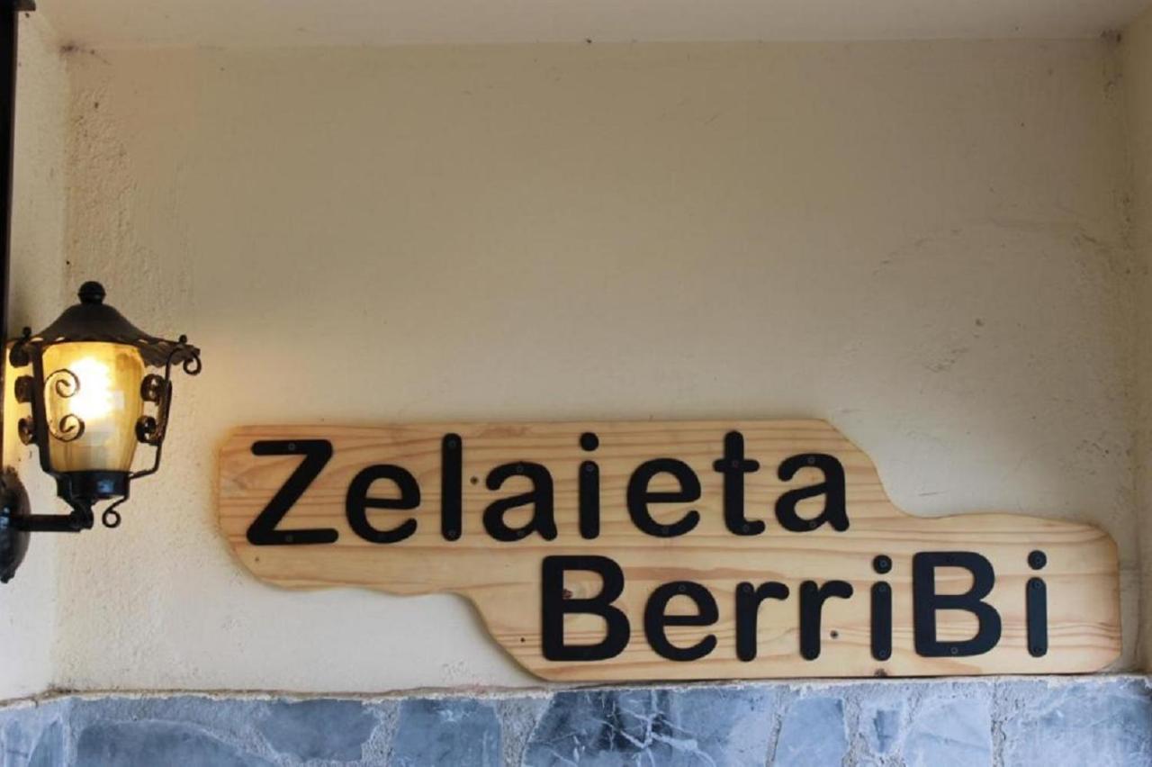 Casa Rural Zelaieta Berribi Itziar Eksteriør billede